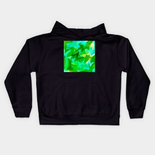 Green and messed up Kids Hoodie